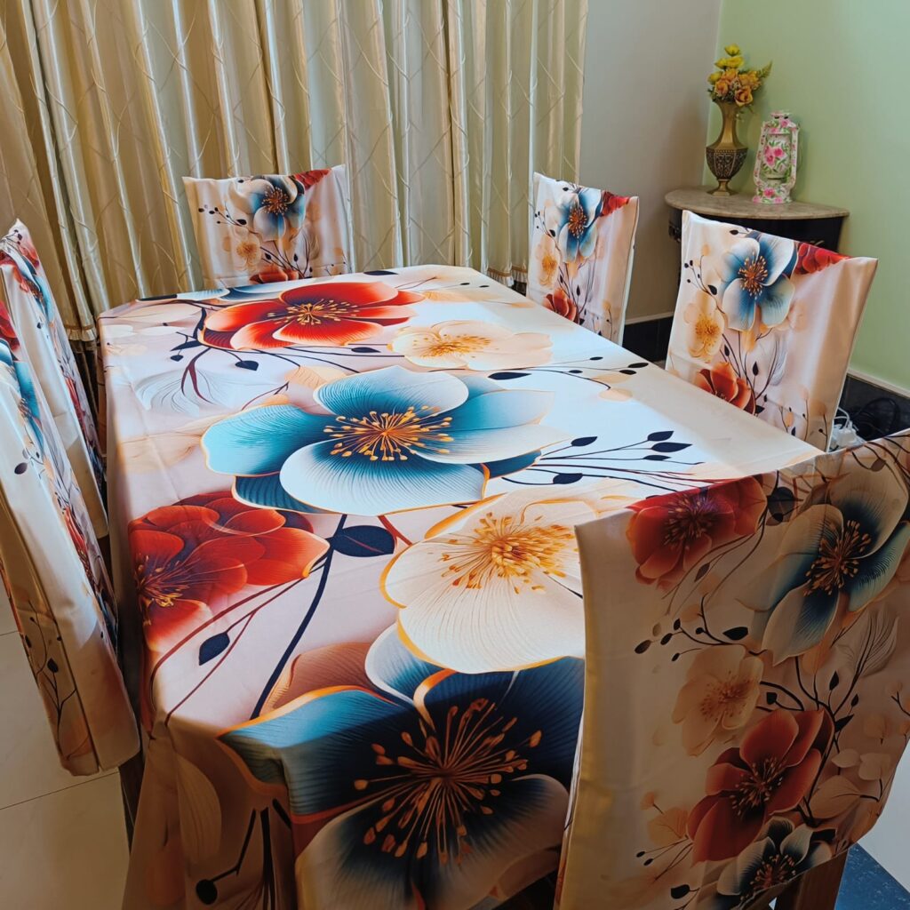 6 Seater Dinning Table Cover set (TBC03)