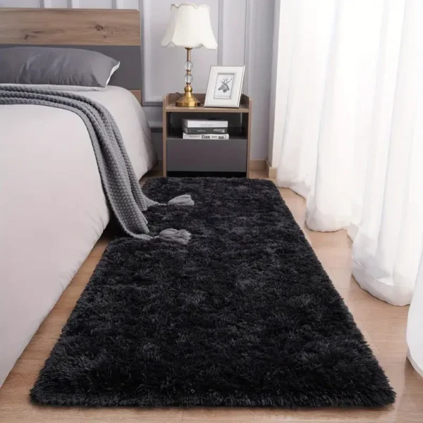 pink Color Ultra-Soft Faux Fur Area Rug